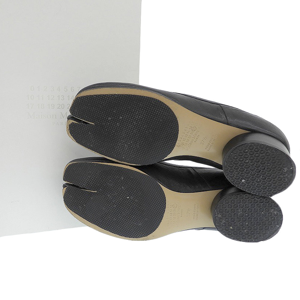 Maison margiela メゾンマルジェラ ナッパレザー タビ バレリーナ
