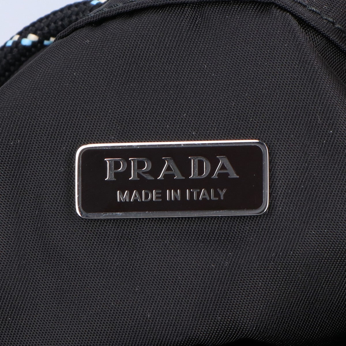 PRADA プラダ 新品同様 2NE067 2HE1 Re-Nylon xレザー トライアングルロゴ スピードロック ドローストリングポーチ リストレット クラッチバッグ セカンドバッグ クラッチバッグ