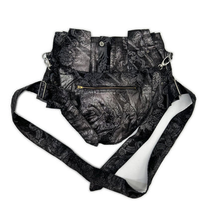 Vivienne Westwood ANGLOMANIA 【×Lee】358-03-77301 Black Bondage Shorts with Waist Bag Bottoms