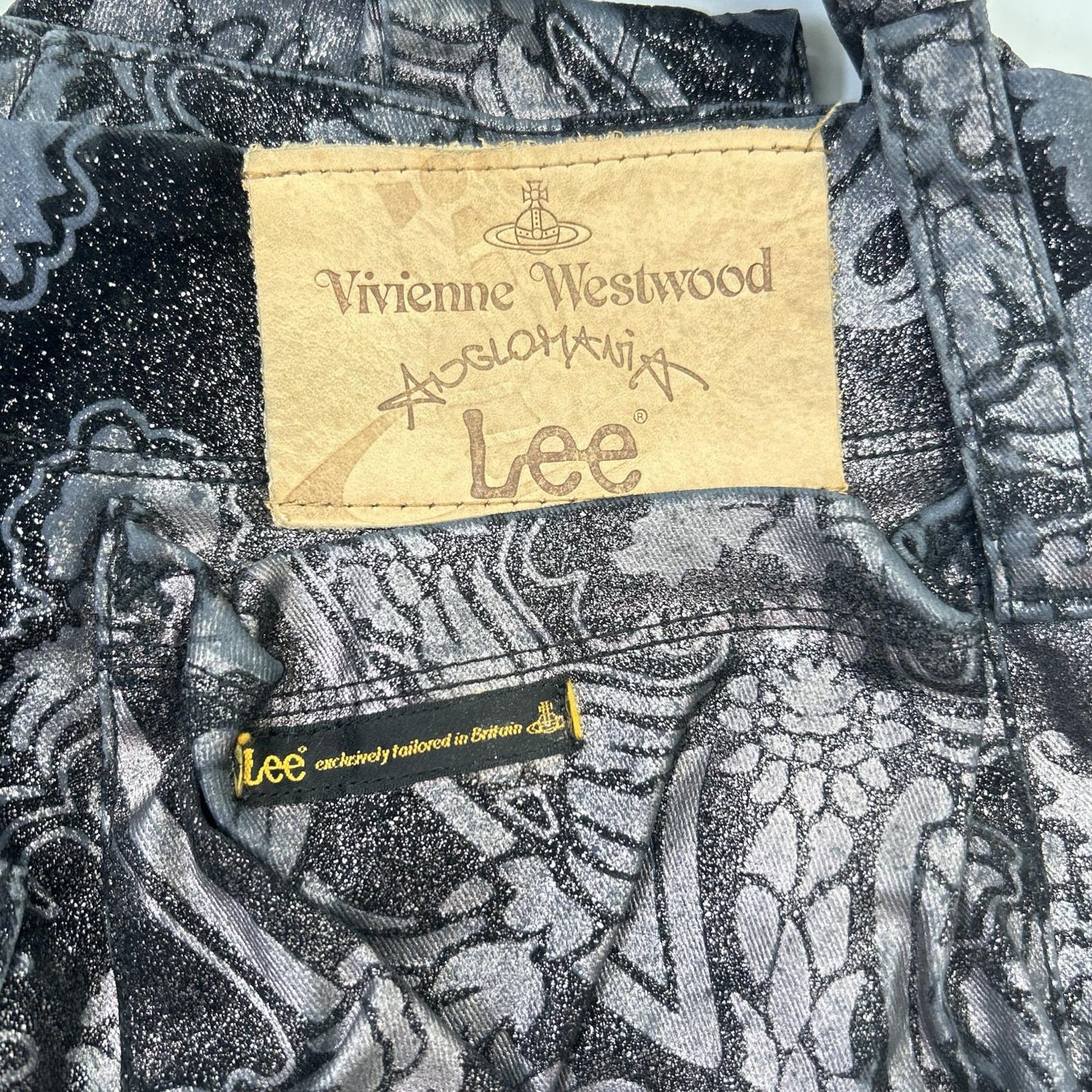 Vivienne Westwood ANGLOMANIA 【×Lee】358-03-77301 Black Bondage Shorts with Waist Bag Bottoms