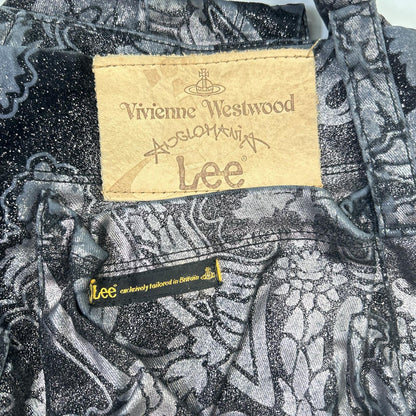 Vivienne Westwood ANGLOMANIA 【×Lee】358-03-77301 Black Bondage Shorts with Waist Bag Bottoms