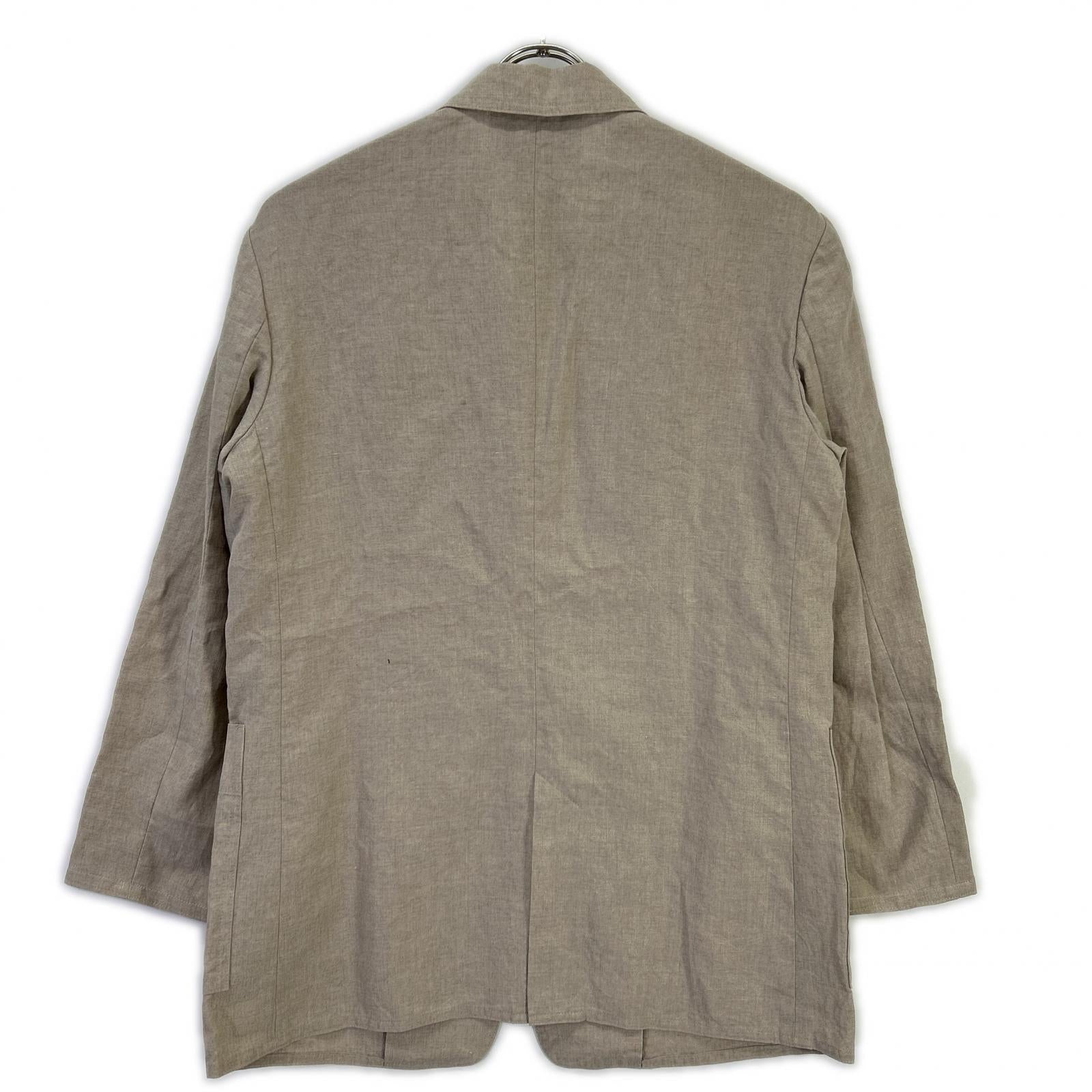 UNITED ARROWS 联合艾诺 1522-144-2252 米色 亚麻 西装夹克 夹克