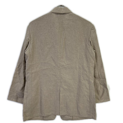 UNITED ARROWS 联合艾诺 1522-144-2252 米色 亚麻 西装夹克 夹克