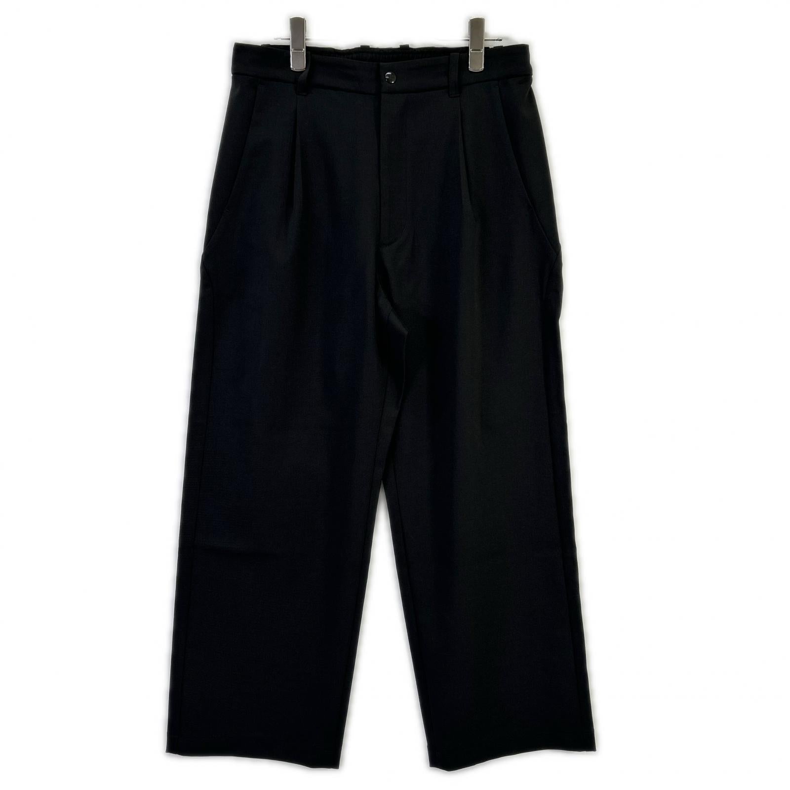 GOLDWIN ゴールドウィン 【ARKNETS別注】GL75751AK ブラック Dry Stretch Twill Tuck Straight Pants ドライストレッチ ツイル タック ボトムス