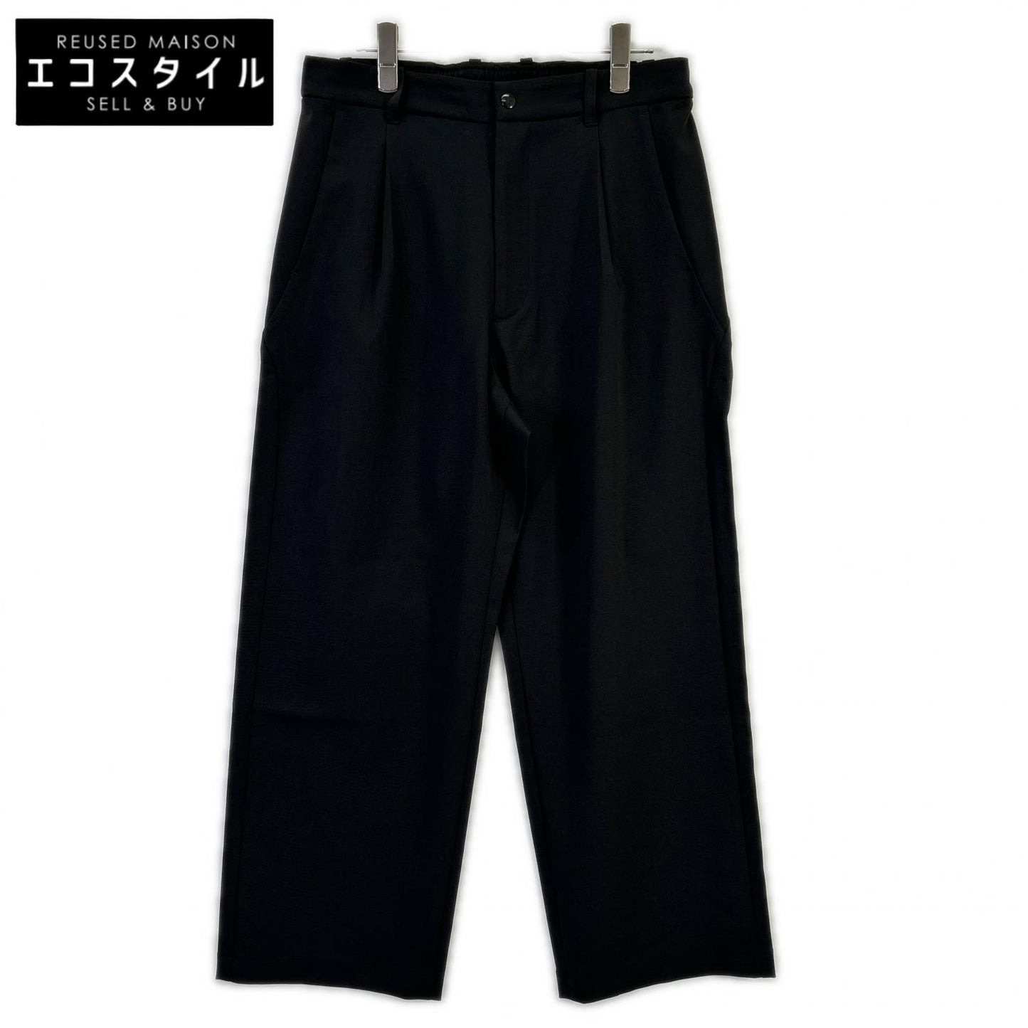 GOLDWIN ゴールドウィン 【ARKNETS別注】GL75751AK ブラック Dry Stretch Twill Tuck Straight Pants ドライストレッチ ツイル タック ボトムス