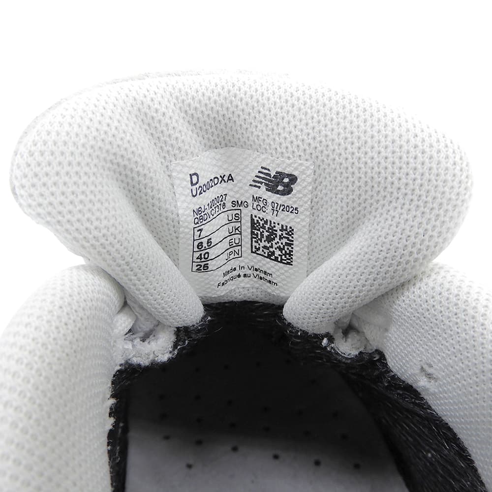 NEW BALANCE GORE-TEX Suede Low-Top Sneakers Women's White 25cm U2002DXA Shoes