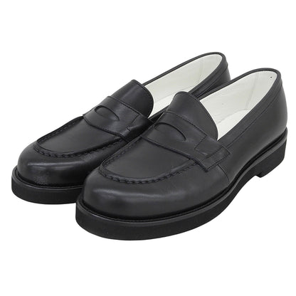 TOSHINOSUKE TAKEGAHARA Like New BEAUTIFUL SHOES LOAFER Coin Loafers Women's Black 24cm BSS201205 Shoes