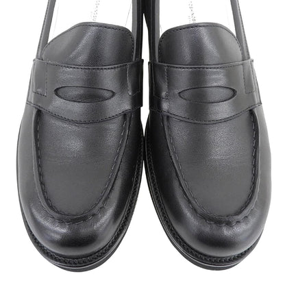 TOSHINOSUKE TAKEGAHARA Like New BEAUTIFUL SHOES LOAFER Coin Loafers Women's Black 24cm BSS201205 Shoes