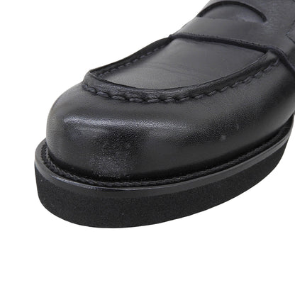 TOSHINOSUKE TAKEGAHARA Like New BEAUTIFUL SHOES LOAFER Coin Loafers Women's Black 24cm BSS201205 Shoes
