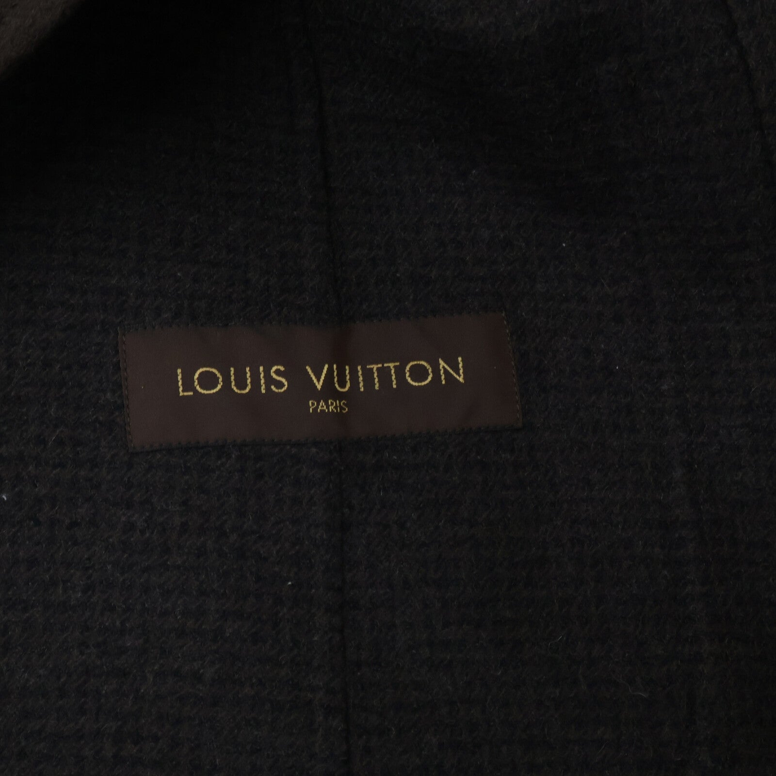 LOUIS VUITTON Louis Vuitton [domestically authorized] RM082M MNJA12W2K wool and cashmere 2-button Napolitana jacket jacket