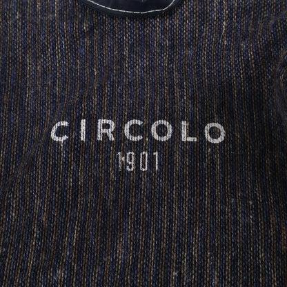CIRCOLO1901 チルコロ1901 【国内正規】ACU2247MB ストライプ メタルボタン サイドベンツ 2Bテーラードジャケット ジャケット
