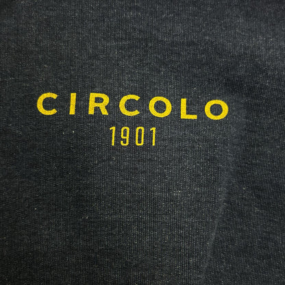 CIRCOLO1901 チルコロ1901 インディゴ コットン混 サイドベンツ メタルボタン ジャージーテーラードジャケット ジャケット