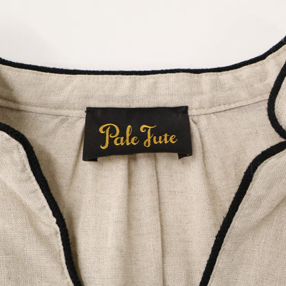 Pale Jute ペールジュート 【美品】PJ-2022SS-01 オリジナルリネン ロングスリーブ ワンピース