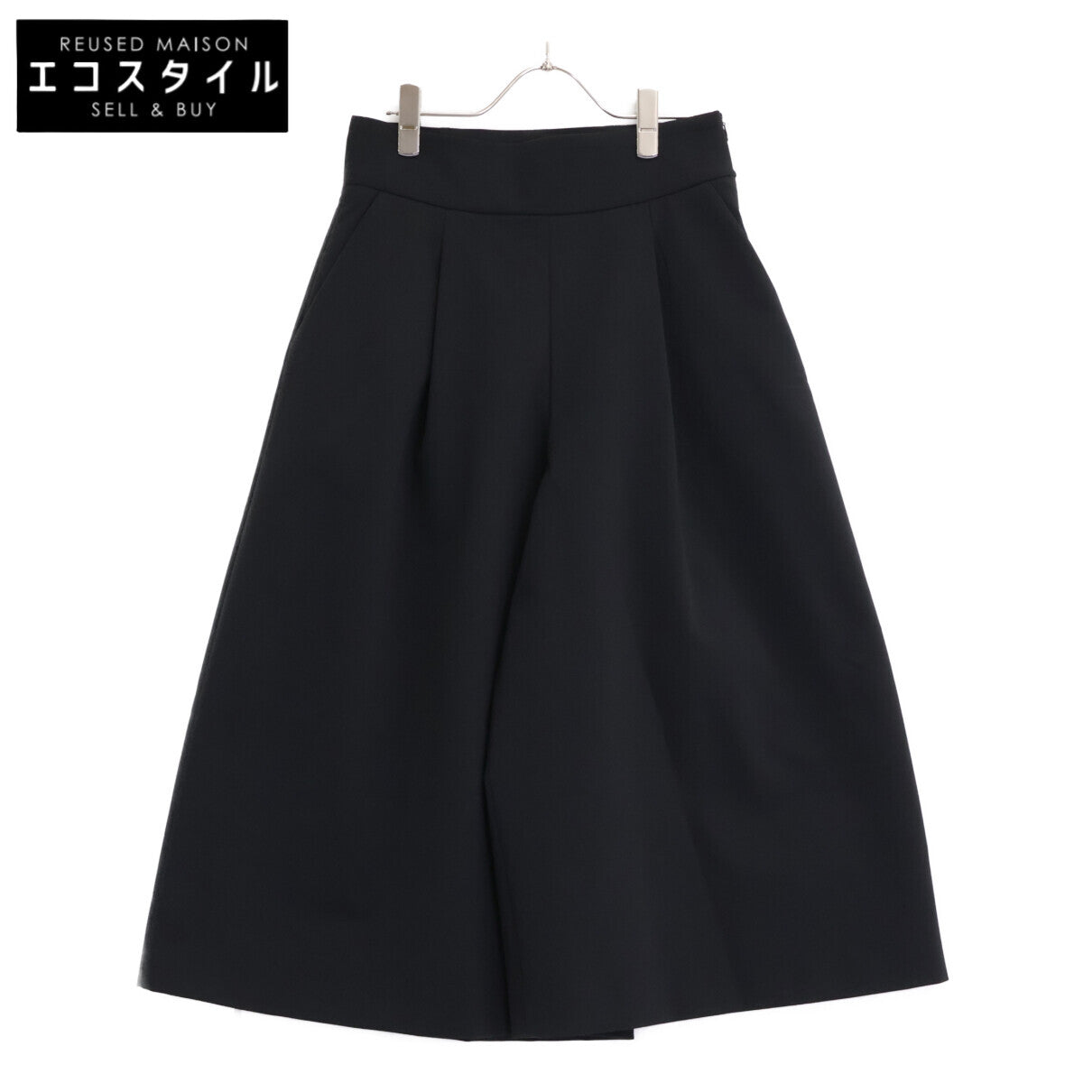 FORFORMO フォルフォルモ 【美品】725314 サイドジップ ワイド クロップドパンツ ボトムス