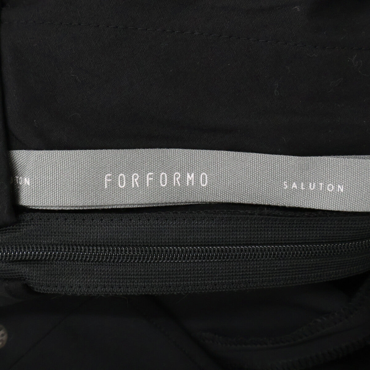 FORFORMO フォルフォルモ 【美品】725314 サイドジップ ワイド クロップドパンツ ボトムス