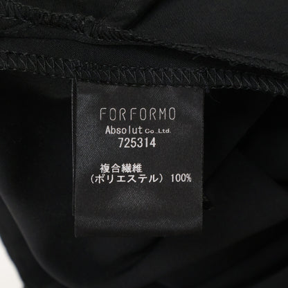 FORFORMO フォルフォルモ 【美品】725314 サイドジップ ワイド クロップドパンツ ボトムス