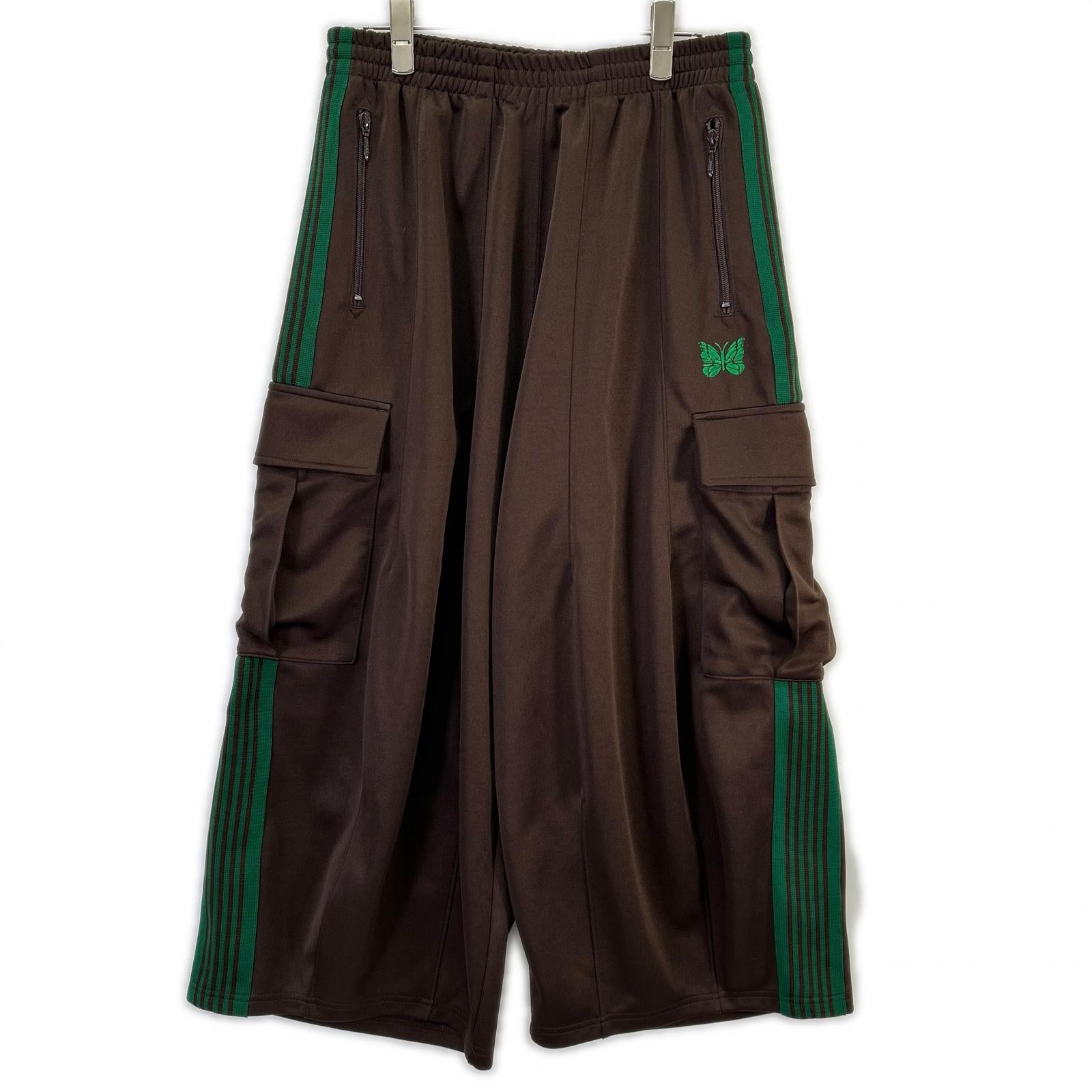 needles Needles [LHP exclusive] PU1631 25SS brown and green H.D. Track Pants hiza-delta track pants bottoms