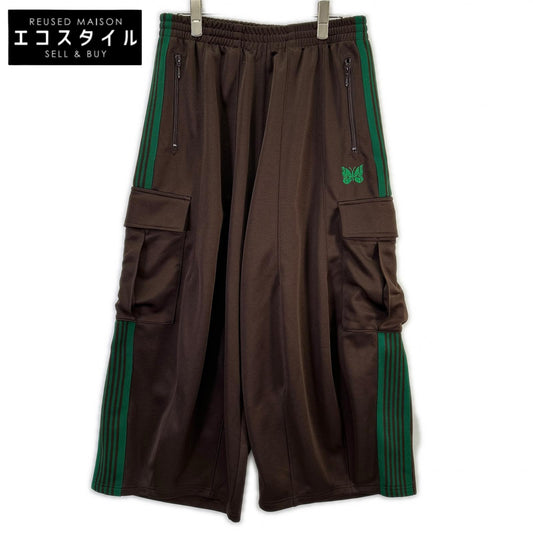 needles ニードルズ 【LHP別注】PU1631 25SS ブラウン×グリーン H.D.Track Pants ヒザデルトラックパン ボトムス