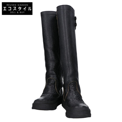 L.G.B. ルグランブルー LUNA BOOTS/LG ベルト ロングブーツ シューズ