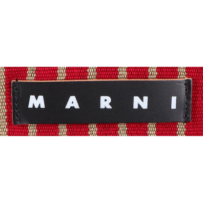 MARNI マルニ 【新品同様】SHMH0009A0 MARKET HAMMOCK BAG ストライプ マーケット ハンモックバッグ/ トートバッグ