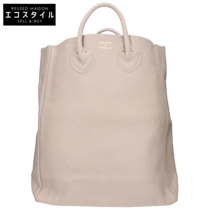 YOUNG＆OLSEN [Excellent condition] YO2201-GD003 EMBOSSED LEATHER TOTE L Embossed leather tote bag