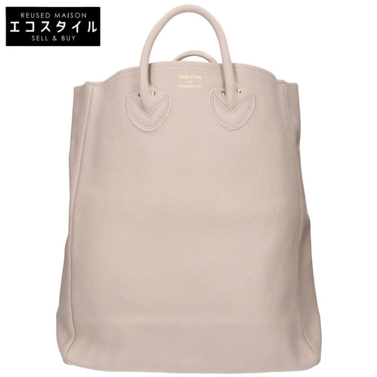 YOUNG＆OLSEN ヤングアンドオルセン 【美品】YO2201-GD003 EMBOSSED LEATHER TOTE L エンボスレザー トートバッグ