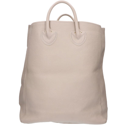 YOUNG＆OLSEN [Excellent condition] YO2201-GD003 EMBOSSED LEATHER TOTE L Embossed leather tote bag