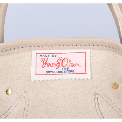 YOUNG＆OLSEN [Excellent condition] YO2201-GD003 EMBOSSED LEATHER TOTE L Embossed leather tote bag