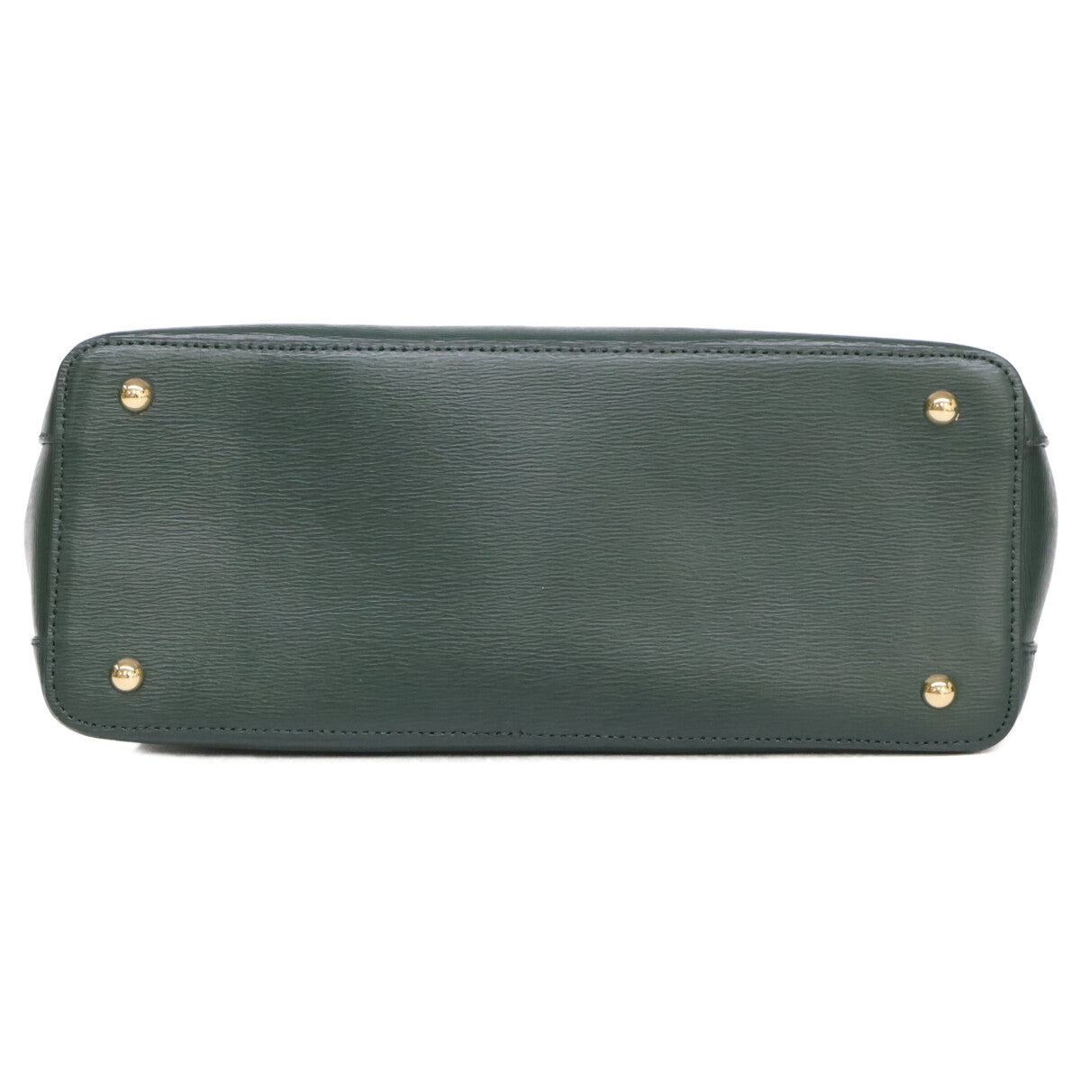 LAUREN RALPH LAUREN ローレン ラルフローレン 【美品】レザー メタルチャーム フロントロゴ 2WAYショルダー ハンドバッグ