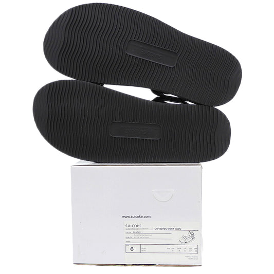 suicoke スイコック 新品同様 AP STUDIO別注 アンクルストラップ スエードサンダル レディース ブラック 24cm OG-022ADC シューズ