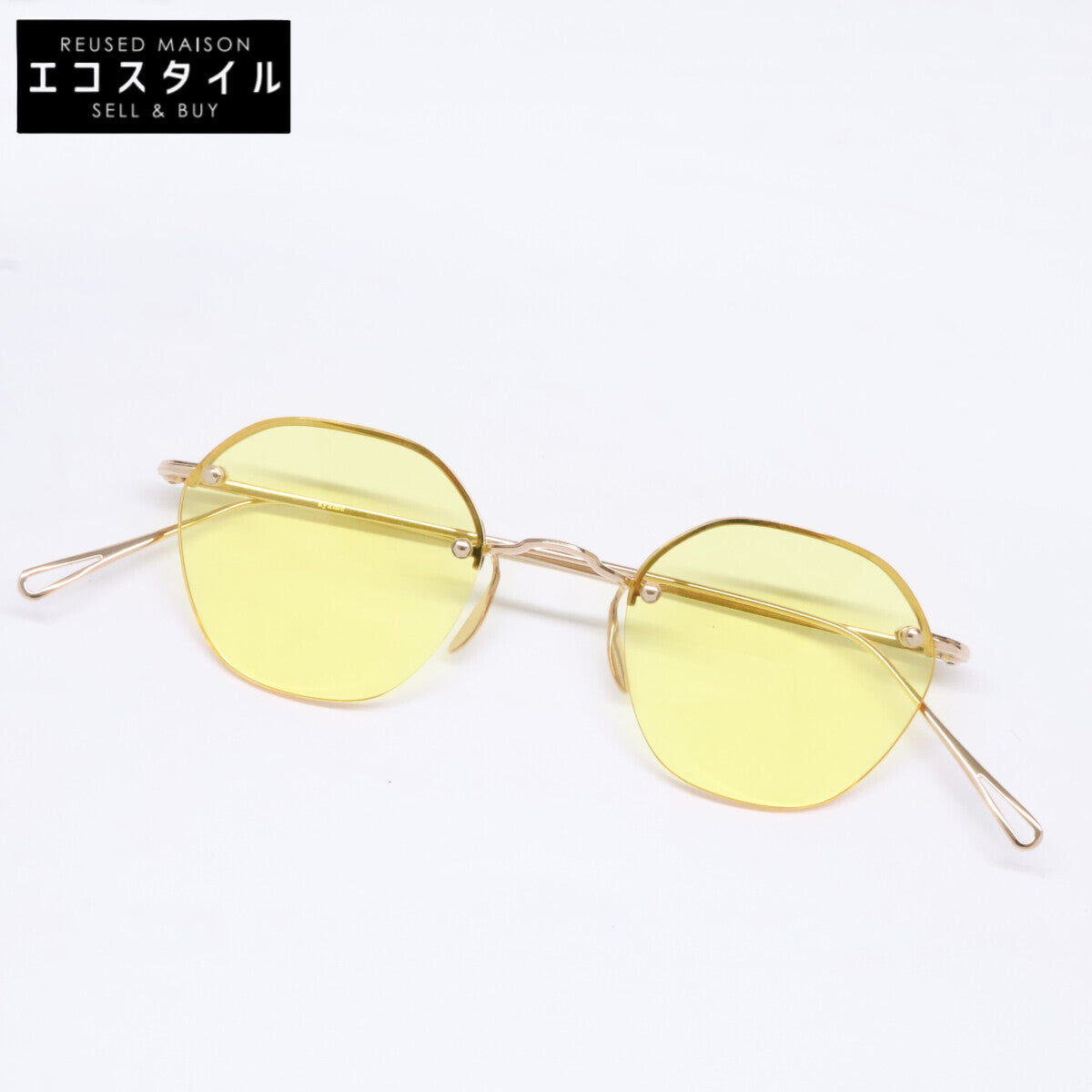 ayame アヤメ 【美品】RIMWAY リムウェイ ツーポイント ヘキサゴンシェイプ サングラス