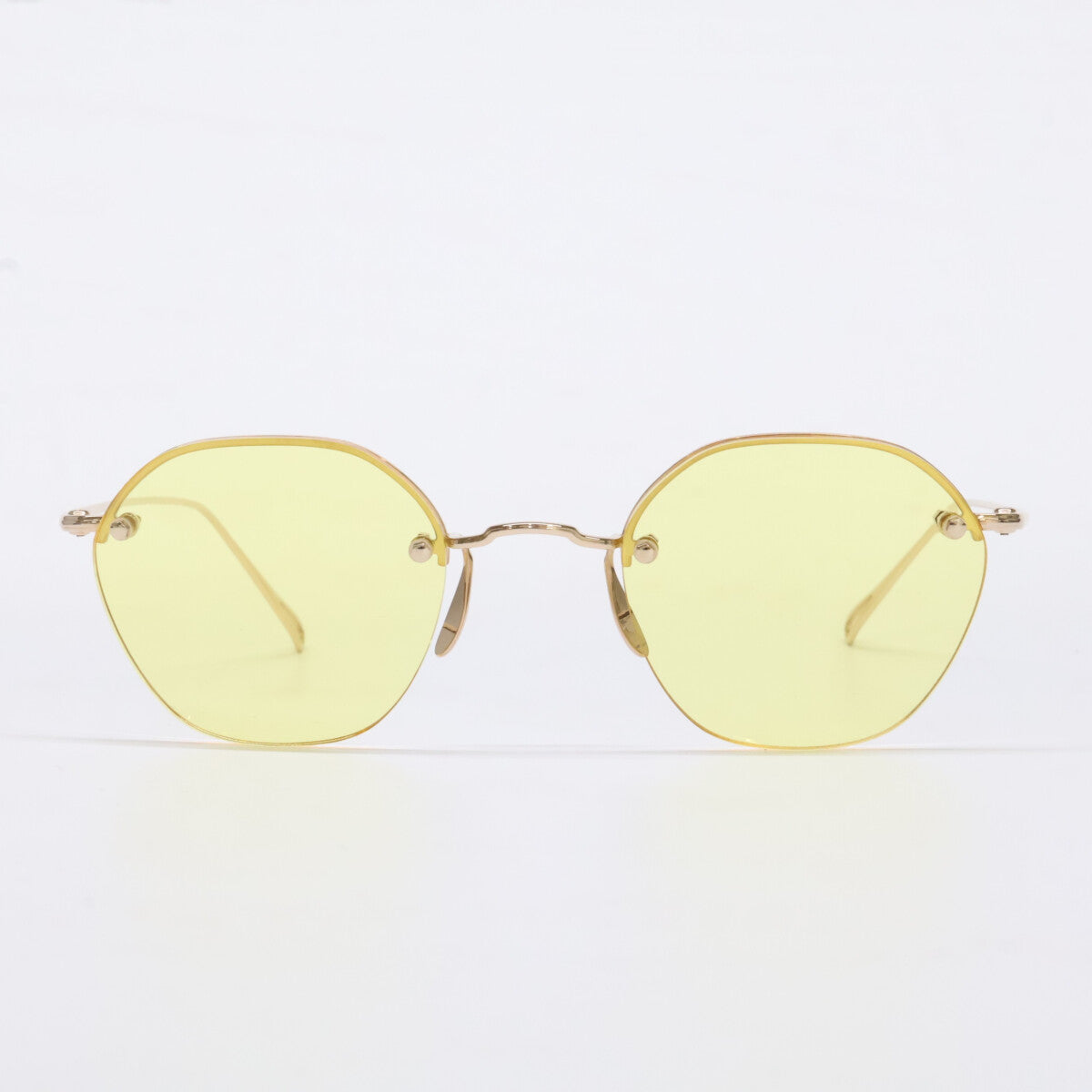 ayame アヤメ 【美品】RIMWAY リムウェイ ツーポイント ヘキサゴンシェイプ サングラス