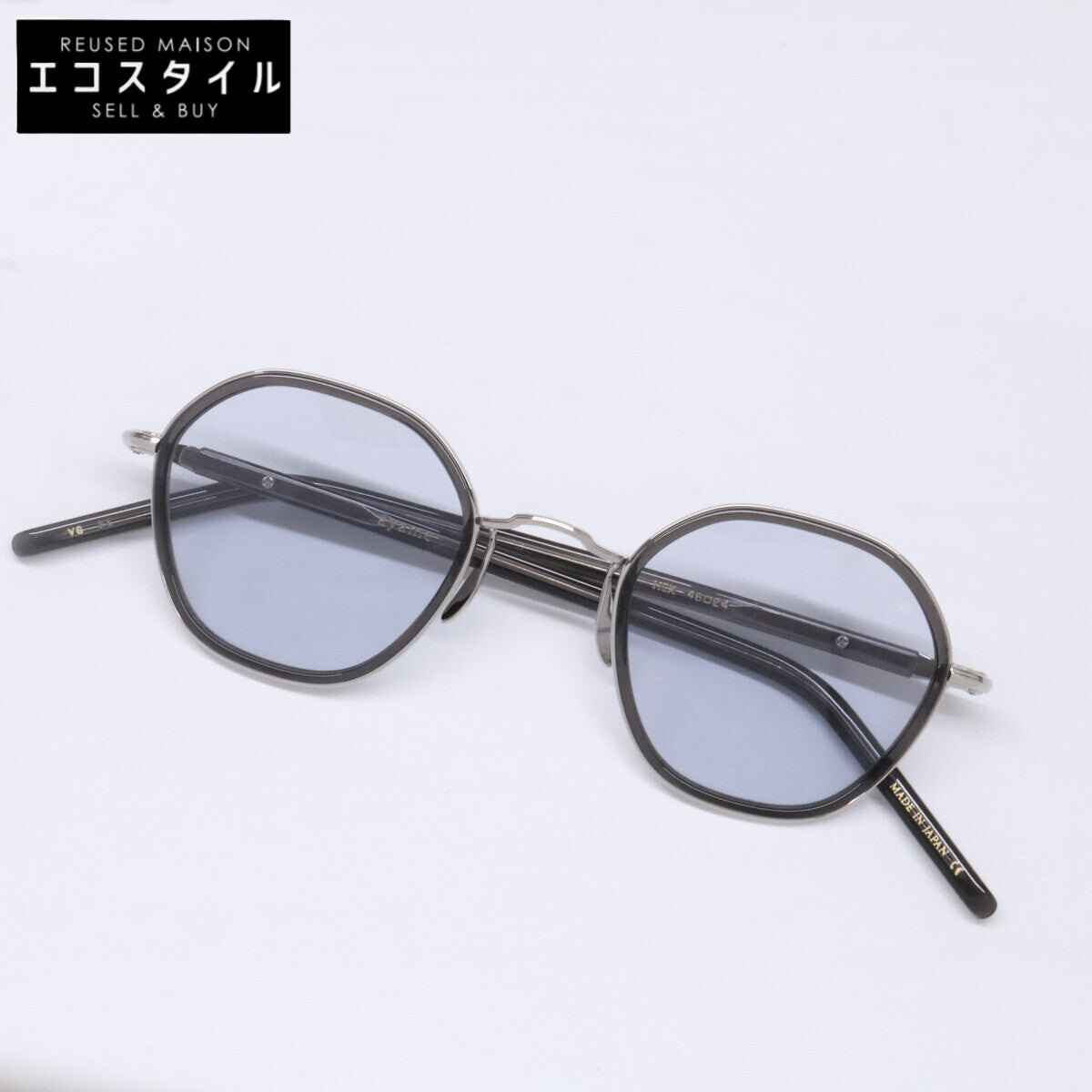 ayame アヤメ 【美品】HEX VG ヘックス コンビ ヘキサゴンシェイプ サングラス