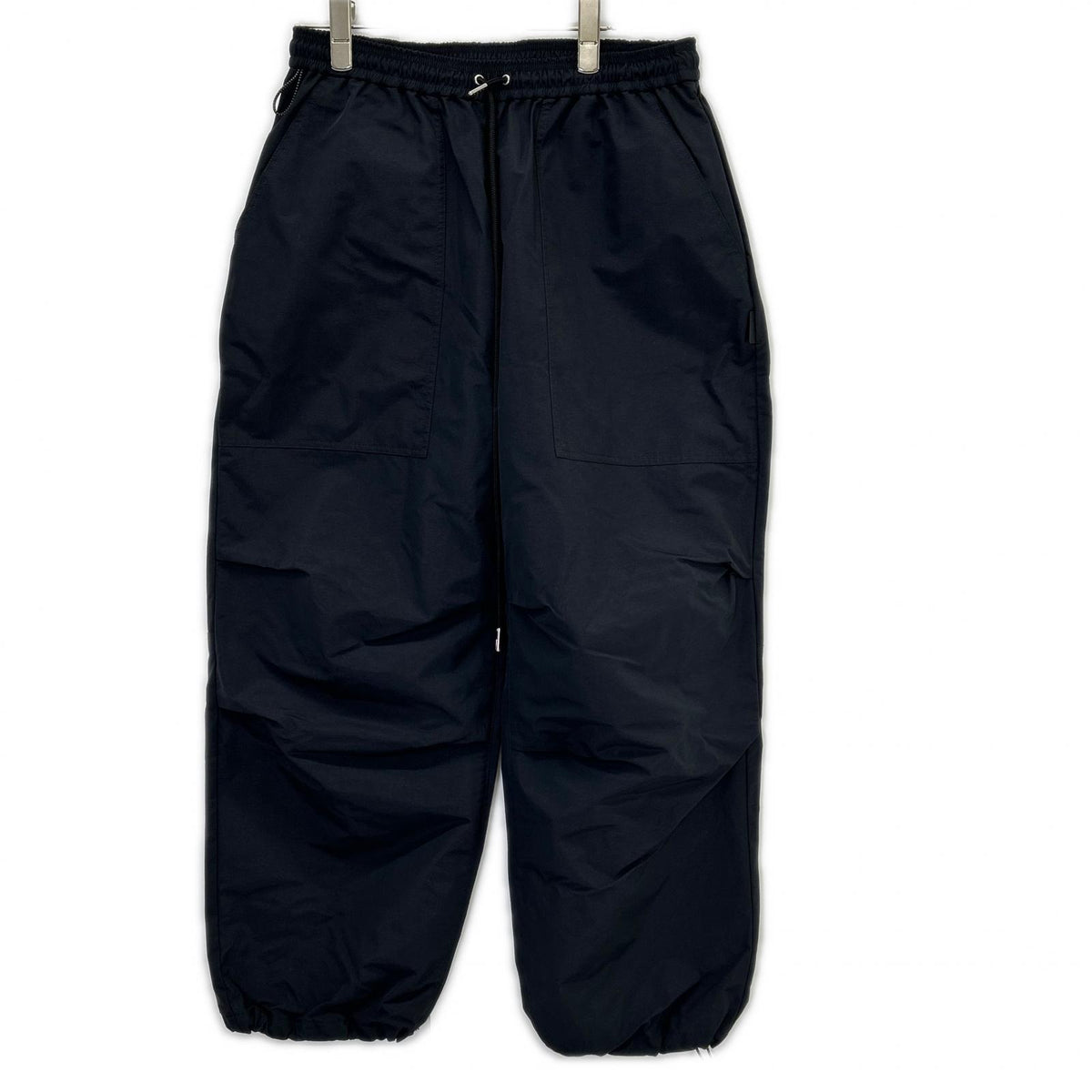 PWA プア P04C004-PT03 Black Nylon POLYVALENT EASY PANTS/Polyvalent Easy Pants Bottoms