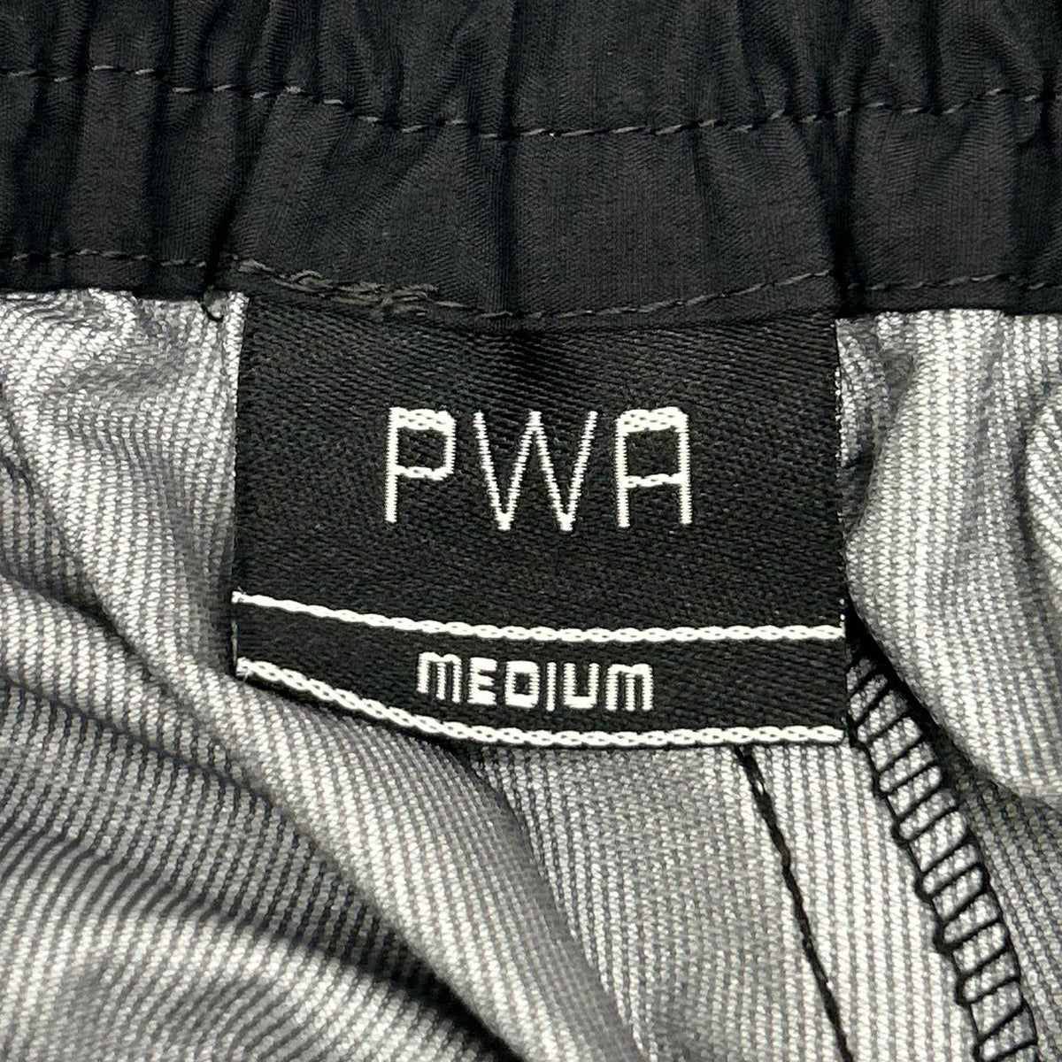 PWA プア P04C004-PT03 Black Nylon POLYVALENT EASY PANTS/Polyvalent Easy Pants Bottoms