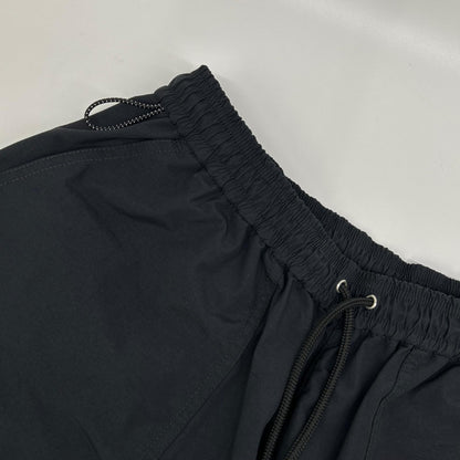 PWA プア P04C004-PT03 Black Nylon POLYVALENT EASY PANTS/Polyvalent Easy Pants Bottoms