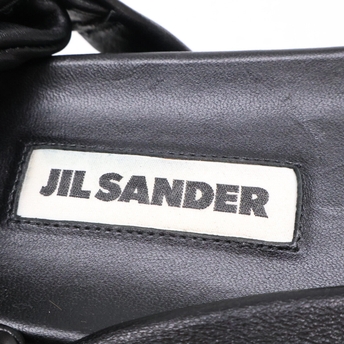 JILSANDER ジルサンダー レザー プラットフォーム サンダル シューズ