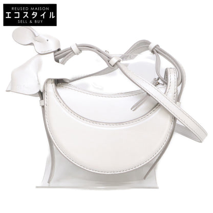 POLENE ポレーヌ 【美品】Numro Dix Micro ヌメロ ディス マイクロ エディション 月 ウサギチャーム ショルダーバッグ