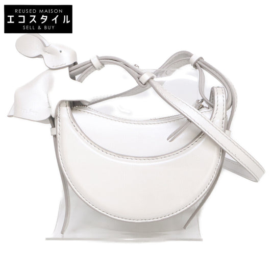 POLENE ポレーヌ 【美品】Numro Dix Micro ヌメロ ディス マイクロ エディション 月 ウサギチャーム ショルダーバッグ