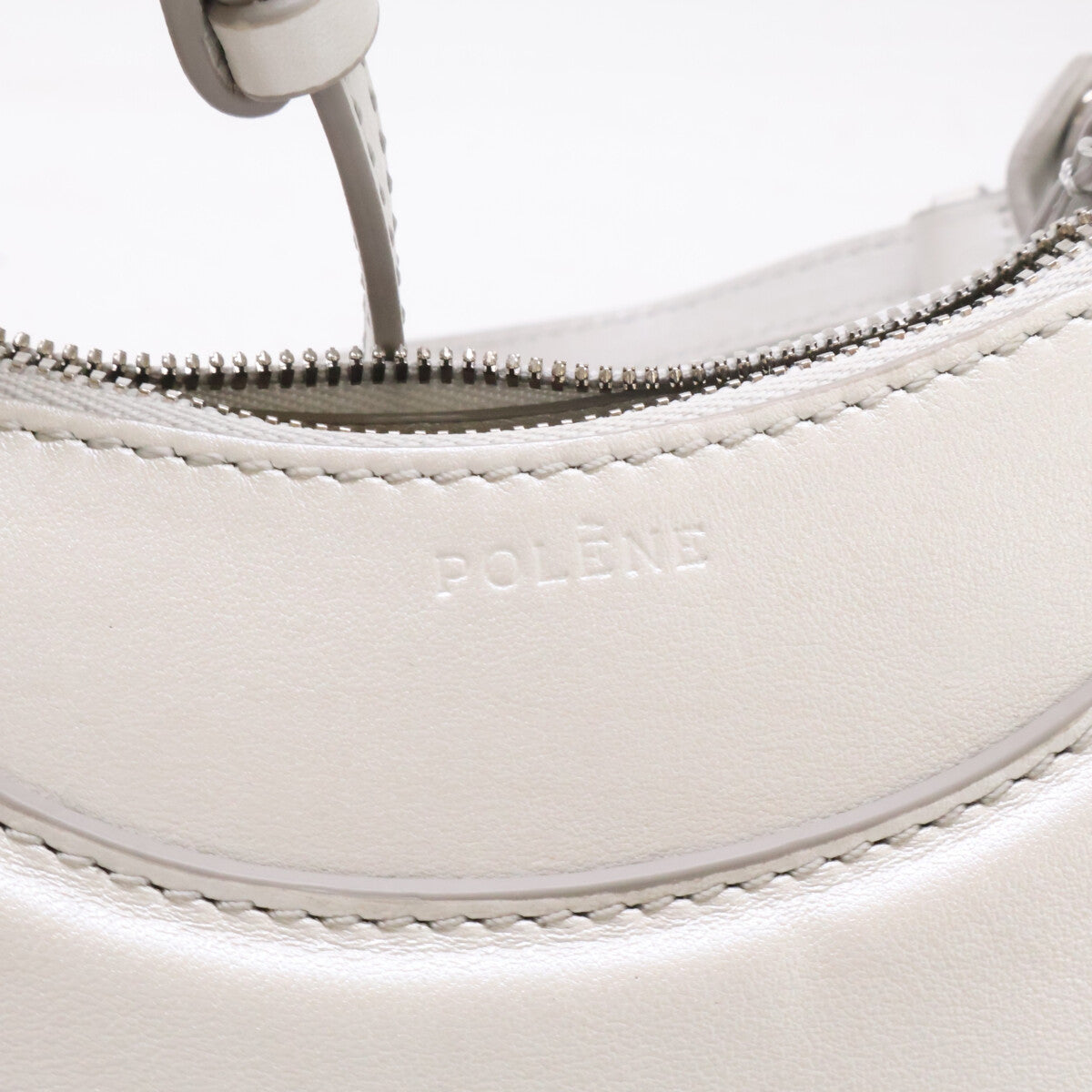 POLENE ポレーヌ 【美品】Numro Dix Micro ヌメロ ディス マイクロ エディション 月 ウサギチャーム ショルダーバッグ