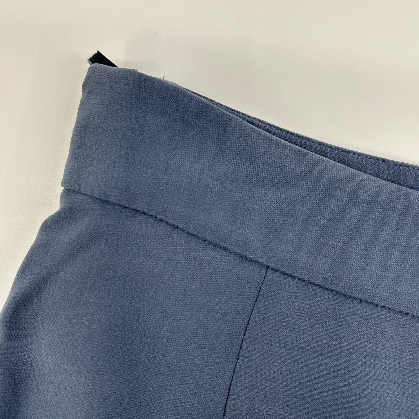 Loro Piana ロロピアーナ FAI8486 ネイビー系 シルク×ウール センタープリーツ サイドジップ スカート スカート
