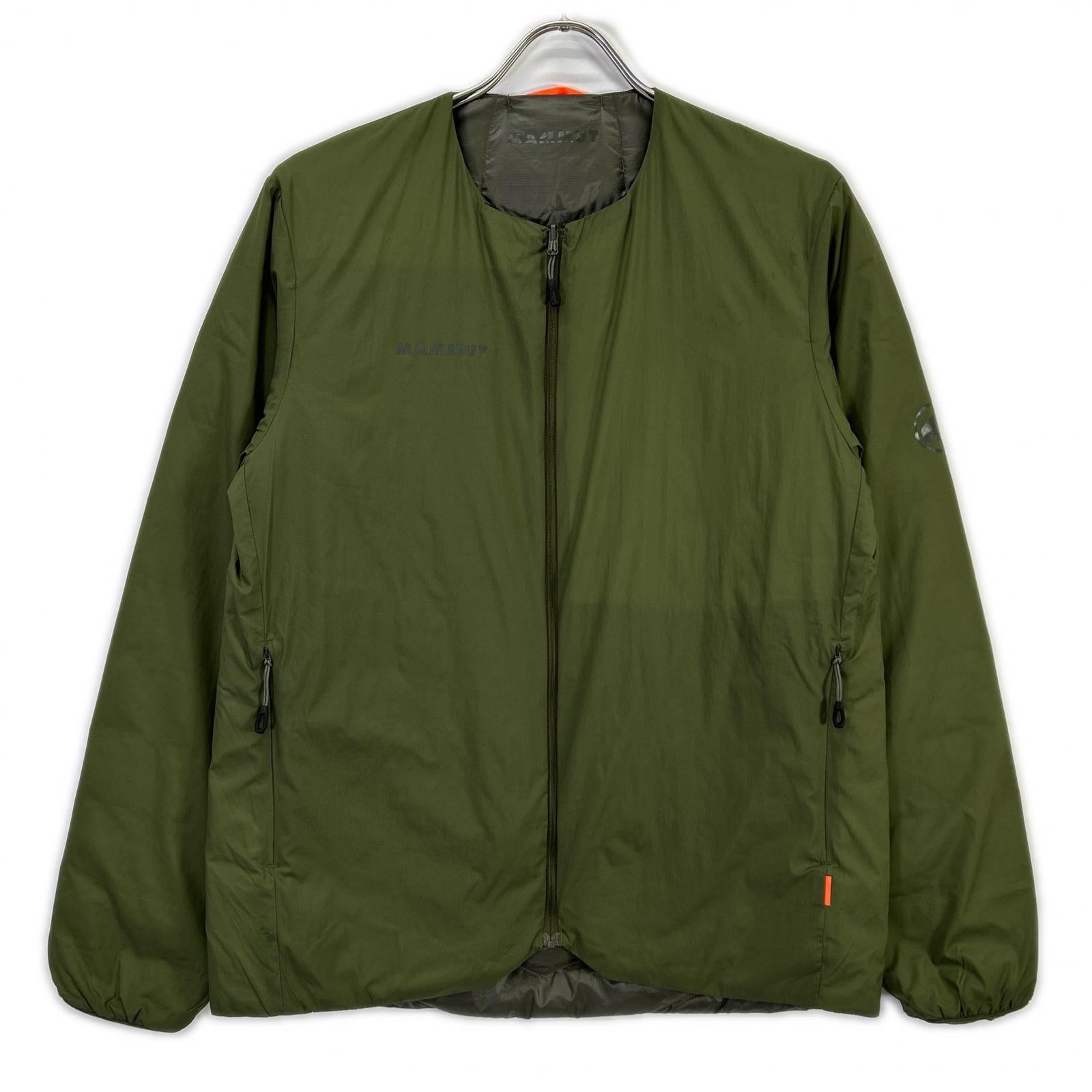 MAMMUT マムート 1013-00652 カーキ リバーシブル Seon IN Cardigan AF/インサレーション カーディガン アジアンフィット ジャケット