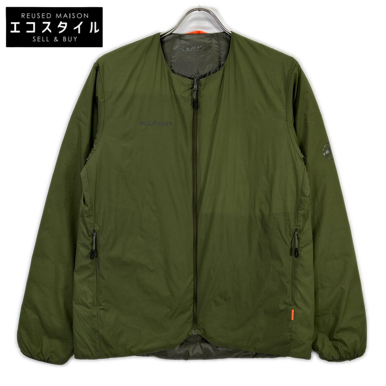 MAMMUT マムート 1013-00652 カーキ リバーシブル Seon IN Cardigan AF/インサレーション カーディガン アジアンフィット ジャケット
