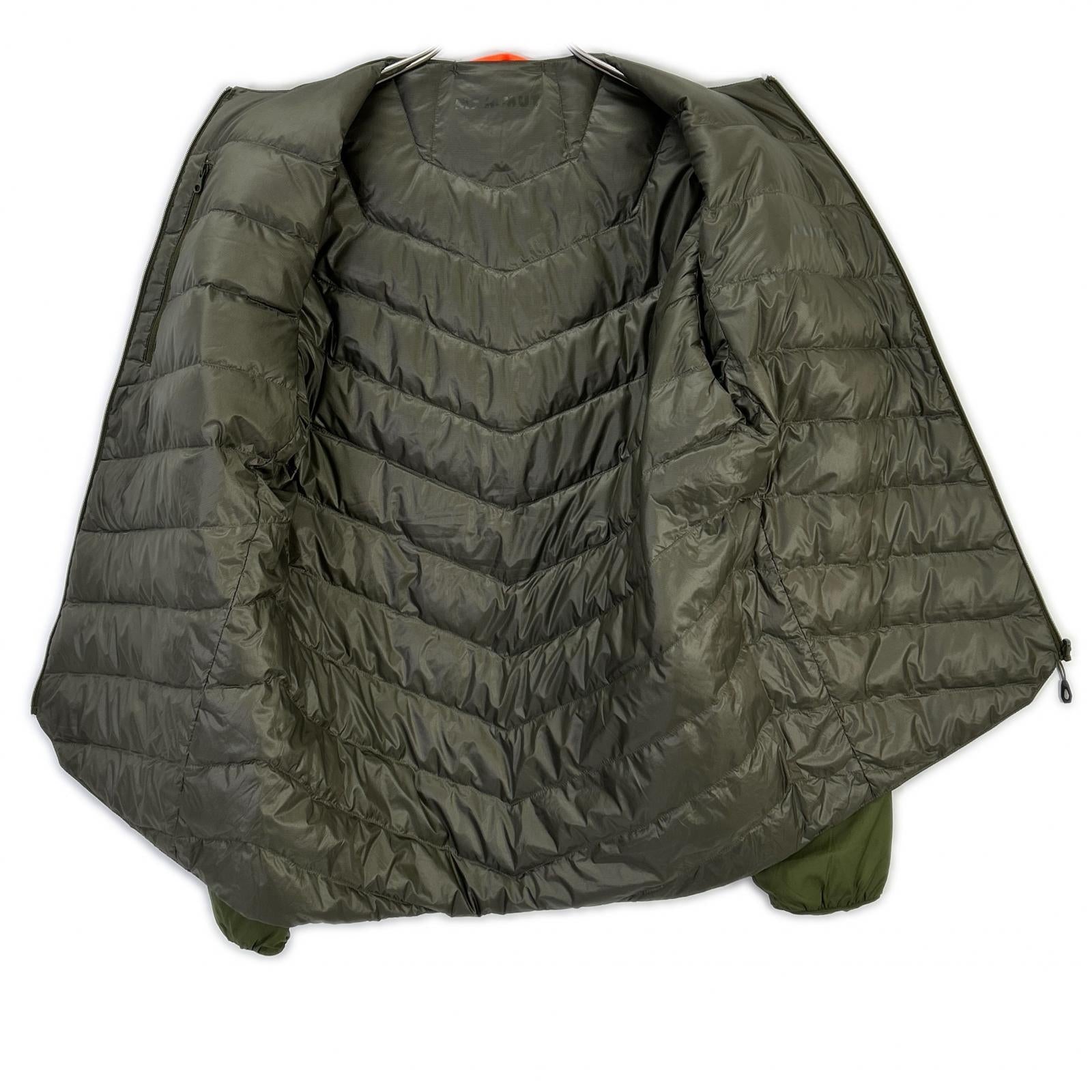 MAMMUT マムート 1013-00652 カーキ リバーシブル Seon IN Cardigan AF/インサレーション カーディガン アジアンフィット ジャケット