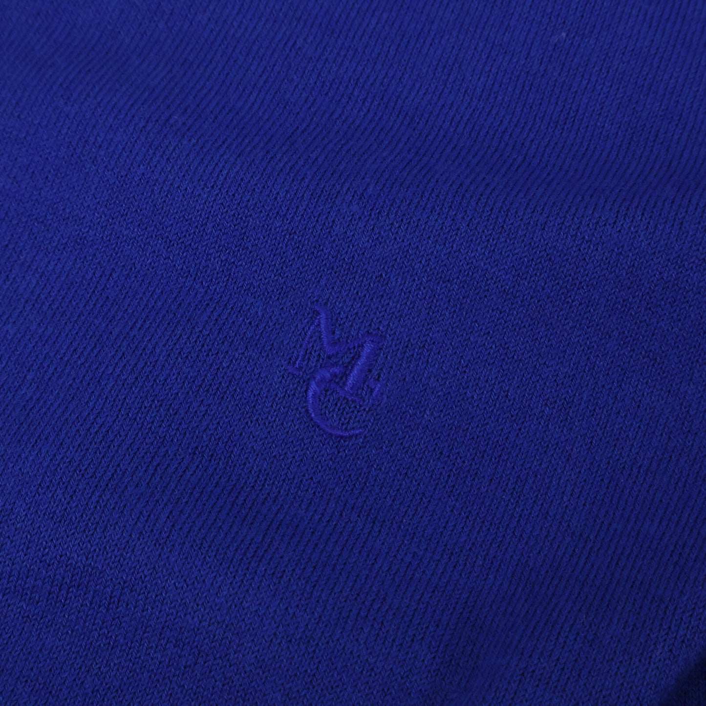 MAISON CARREE メゾンカレ MC-2021-00 ブルー コットンシルク Basic cardigan ニットカーディガン トップス