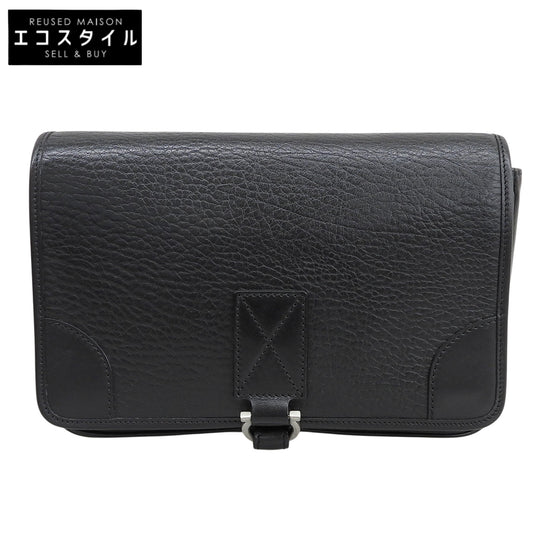 Salvatore Ferragamo サルヴァトーレフェラガモ レザー セカンドバッグ クラッチバッグ レディース ブラック セカンドバッグ クラッチバッグ