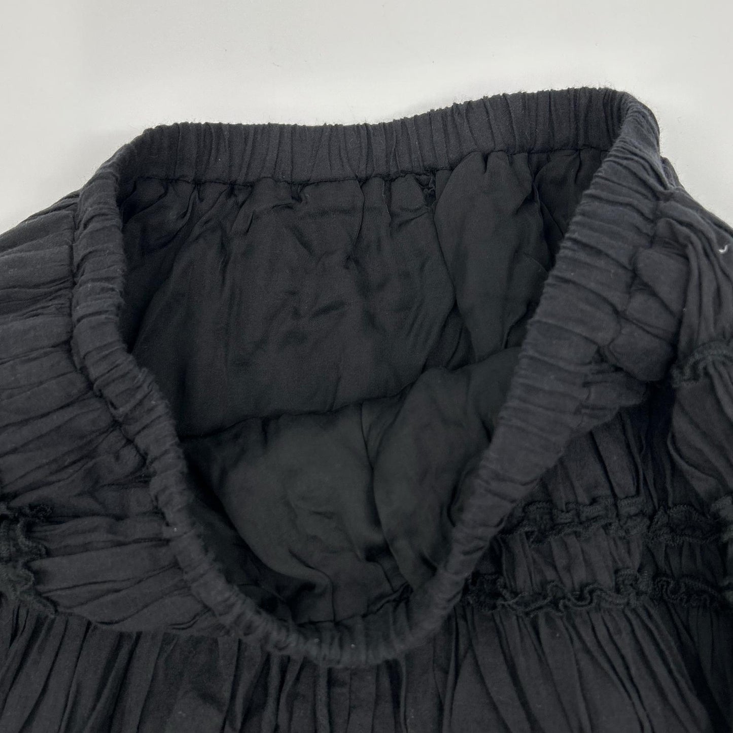 Pheeta フィータ ブラック Billi Skirt シャーリングギャザースカート スカート