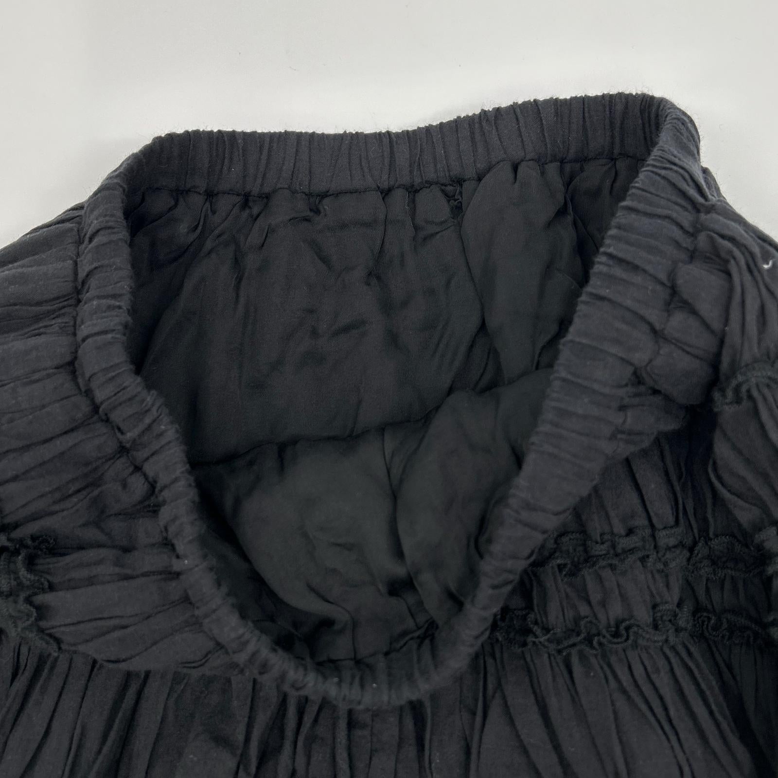Pheeta フィータ ブラック Billi Skirt シャーリングギャザースカート スカート