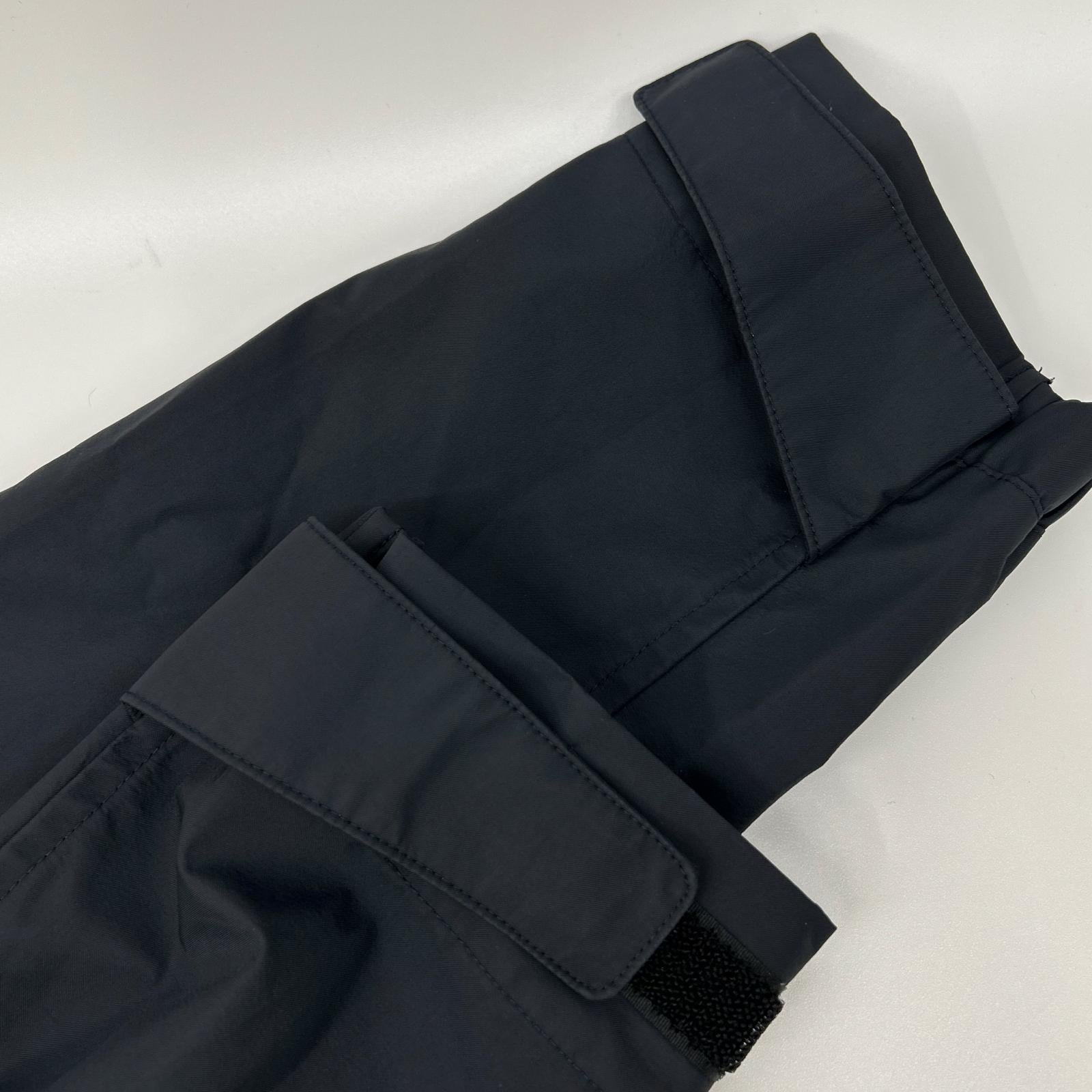 BLACK LABEL CRESTBRIDGE ブラックレーベルクレストブリッジ ブラック フード裏チェック ナイロン マウンテンパーカー トップス