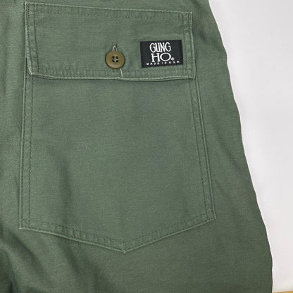 Brooks Brothers ブルックスブラザーズ 【×GUNG HO】カーキ コットン ファティーグトラウザーズ ボトムス